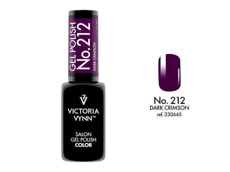 VICTORIA VYNN No.212 Dark Crimson- 8ml