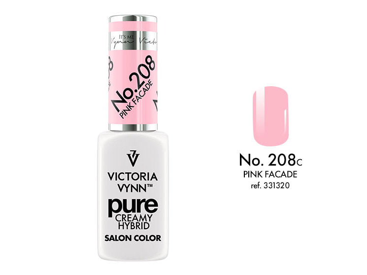 VICTORIA VYNN Pure Hybrid No.208 Pink Facade- 8ml