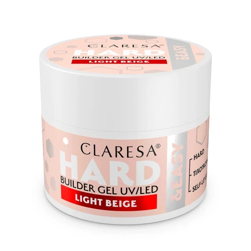 Claresa HARD&EASY Builder Gel LIGHT BEIGE 45g