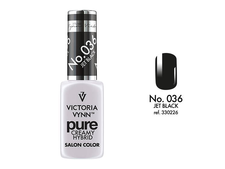 VICTORIA VYNN Pure Hybrid No.036 Jet Black- 8ml