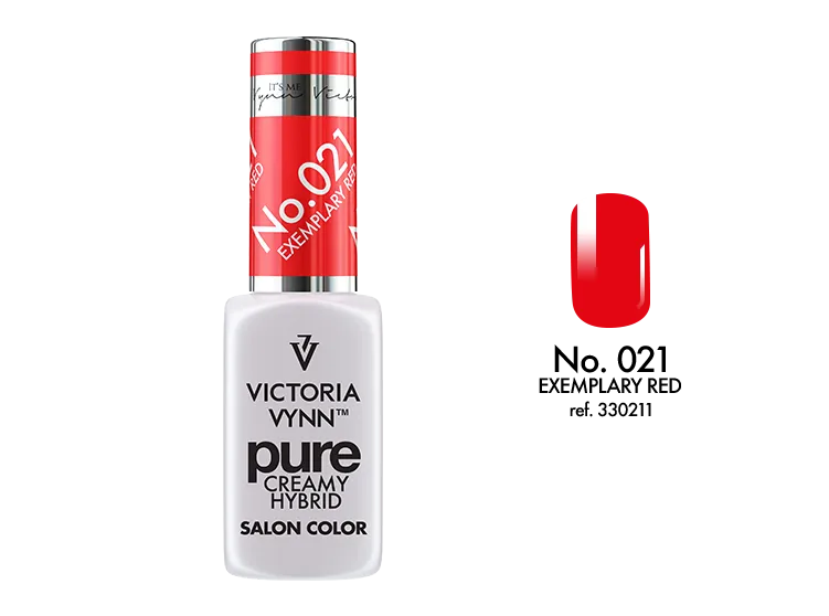VICTORIA VYNN Pure Hybrid No.021 Exemplary Red- 8ml