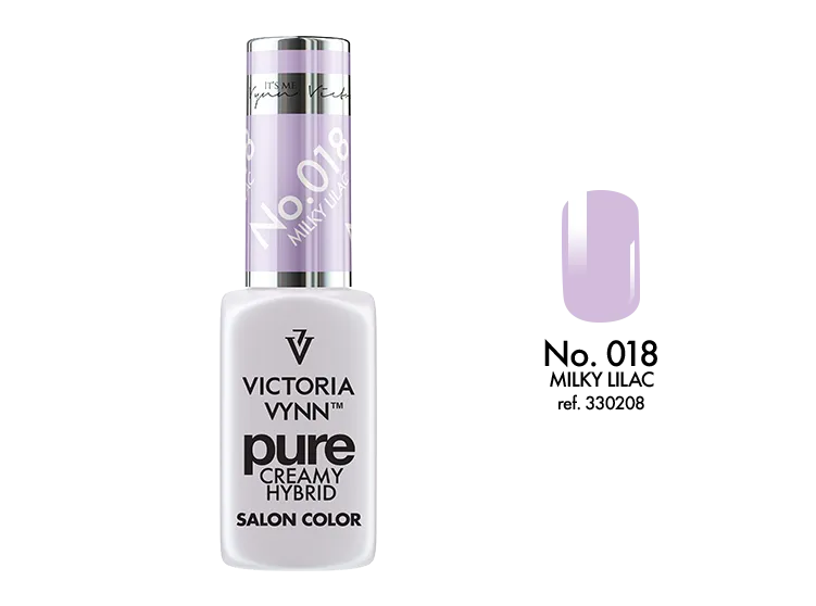 VICTORIA VYNN Pure Hybrid No.018 Milky Lilac- 8ml