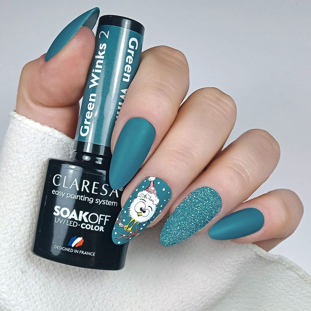 Claresa GREEN WINKS 2 Gel Polish 5 ml