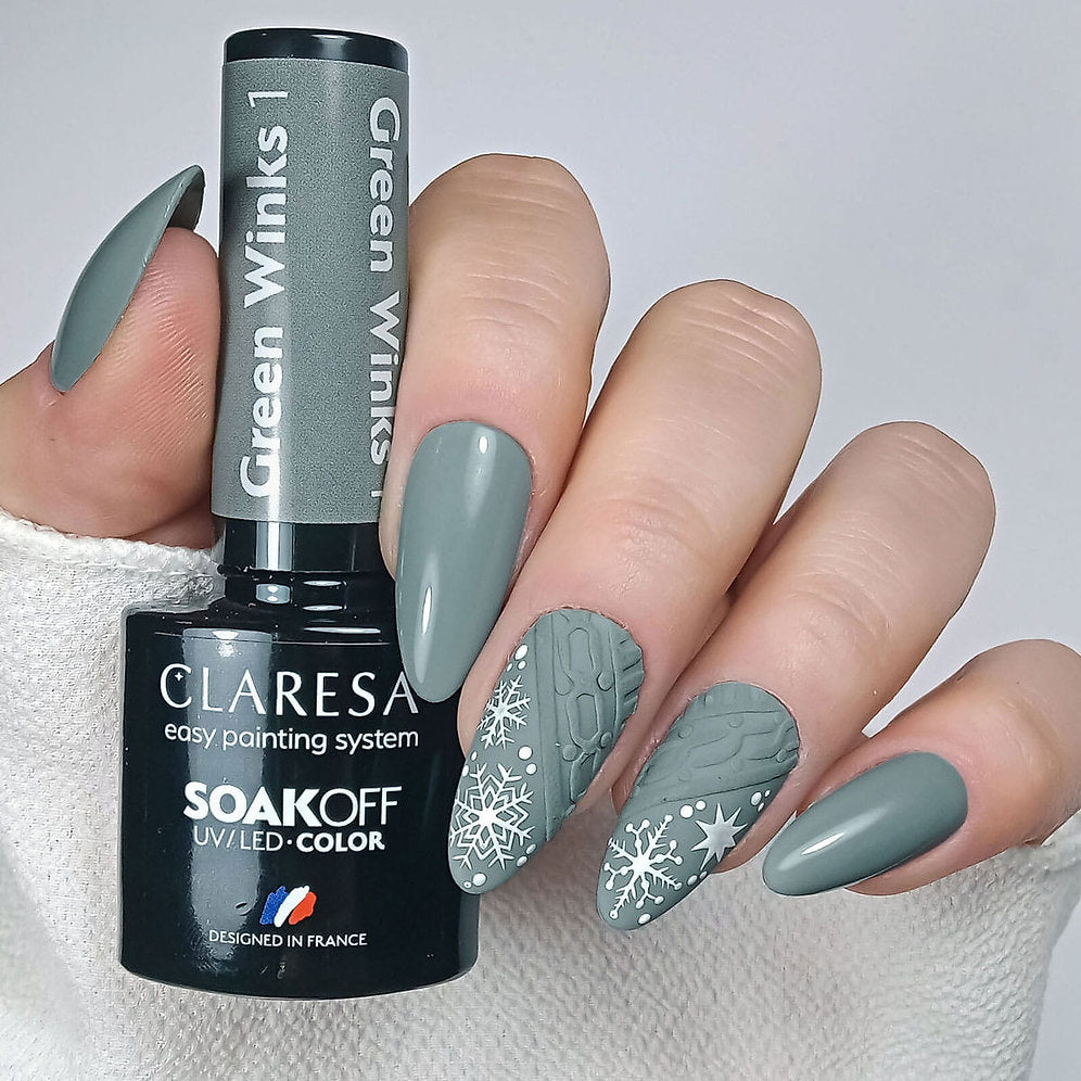 Claresa GREEN WINKS 1 Gel Polish 5 ml