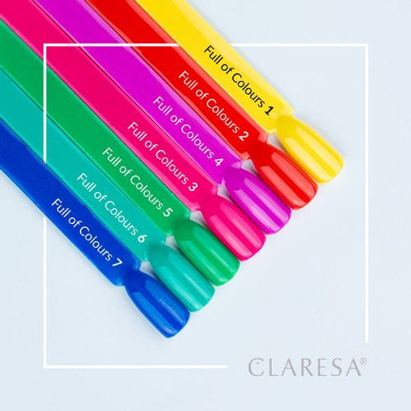 Claresa FULL OF COLOURS 6 Gel Nail Polish 5 g