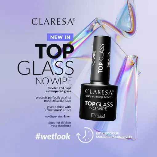 Claresa TOP GLASS No Wipe 5 g