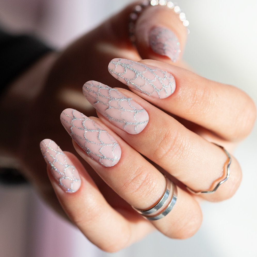 ProArt Liquid Chrome Paint Molly Nails Silver HEMA/Di-HEMA Free 5g No. 14