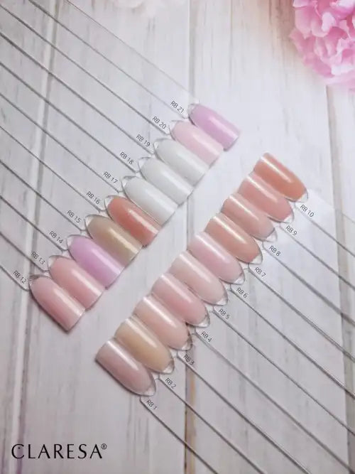 Claresa RUBBER BASE 20 (shimmer gold) 5g