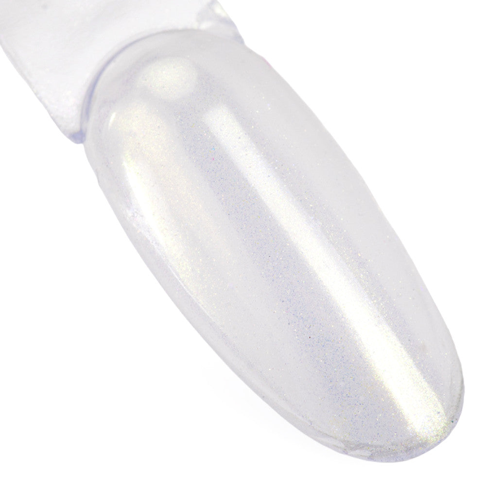 Glamour Effect Gold Nail Powder (Bride White)