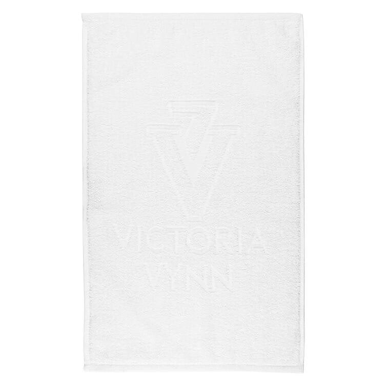 TOWEL, white with logo