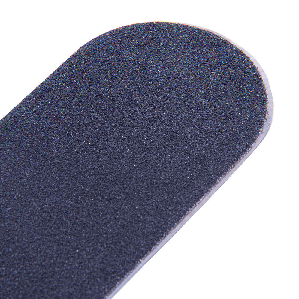 Professional pedicure file with 10 replaceable cartridges 100/180 grit