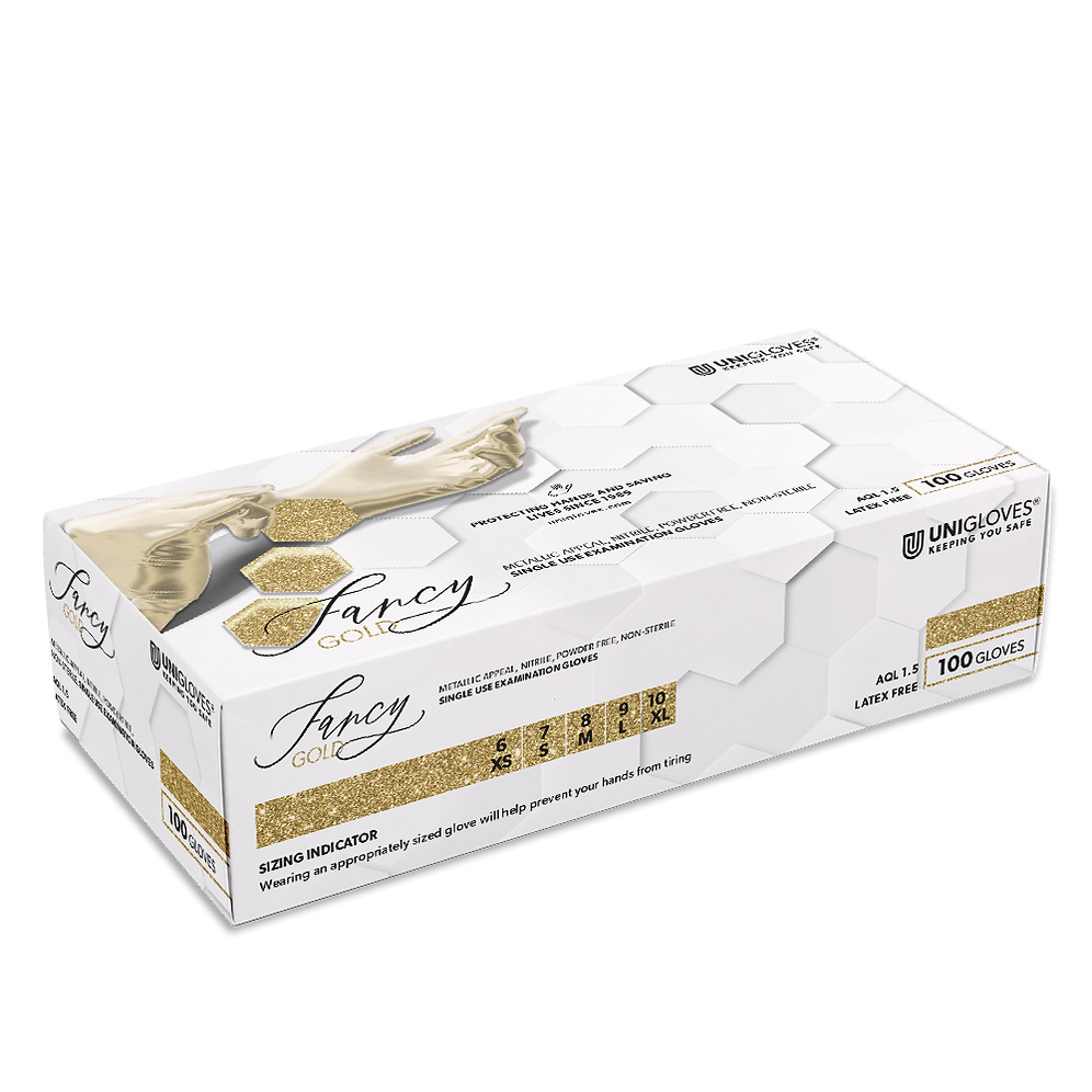FANCY® GOLD Gloves Medium