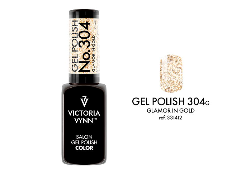VICTORIA VYNN No.304 Glamor In Gold- 8ml