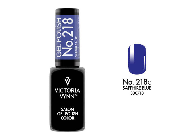 VICTORIA VYNN No.218 Sapphire Blue- 8ml