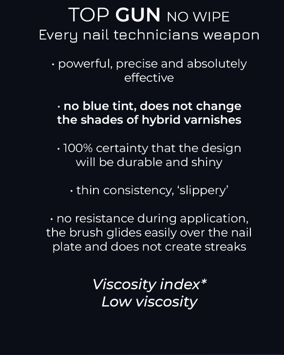 TOP GUN No Wipe 15 ml