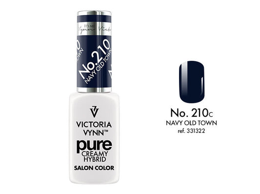 VICTORIA VYNN Pure Hybrid No.210 Navy Old Town- 8ml
