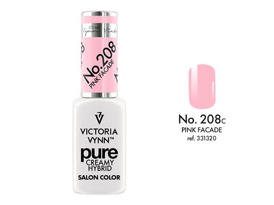 VICTORIA VYNN Pure Hybrid No.208 Pink Facade- 8ml