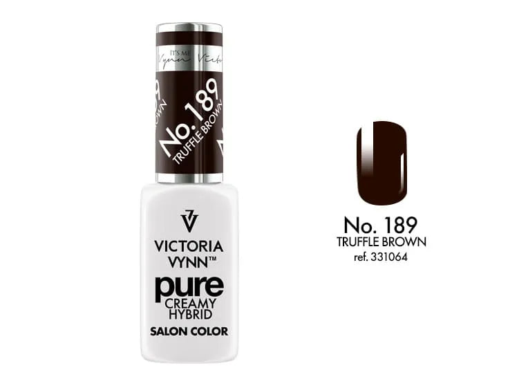 VICTORIA VYNN Pure Hybrid No.189 Truffle Brown- 8ml