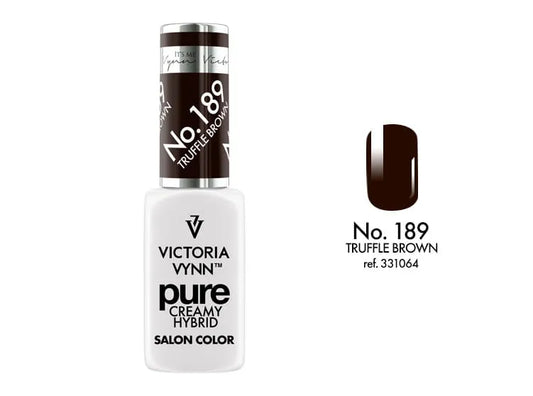 VICTORIA VYNN Pure Hybrid No.189 Truffle Brown- 8ml
