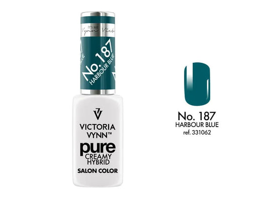 VICTORIA VYNN Pure Hybrid No.187 Harbour Blue- 8ml