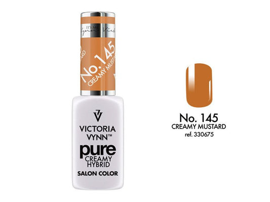 VICTORIA VYNN Pure Hybrid No.145 Creamy Mustard- 8ml