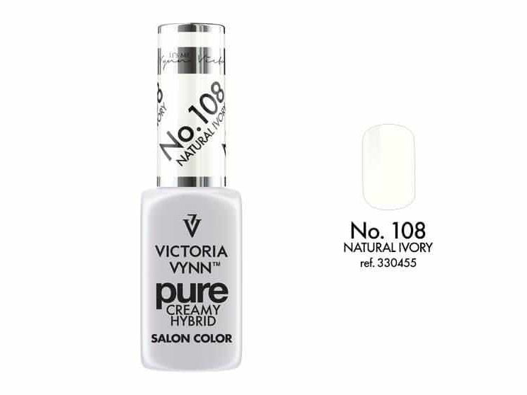 VICTORIA VYNN Pure Hybrid No.108 Natural Ivory- 8ml