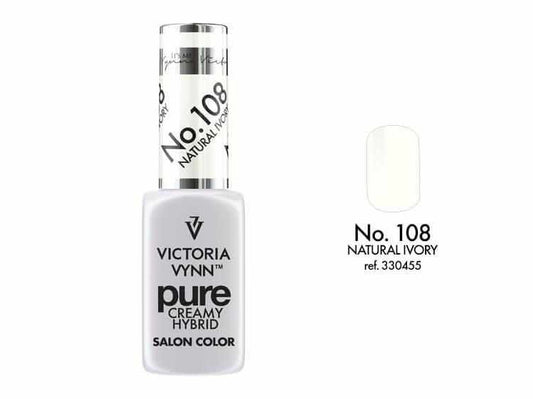VICTORIA VYNN Pure Hybrid No.108 Natural Ivory- 8ml