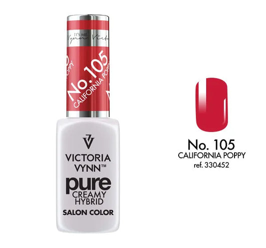 VICTORIA VYNN Pure Hybrid No.105 California Poppy- 8ml