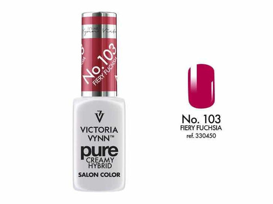 VICTORIA VYNN Pure Hybrid No.103 Fiery Fuchsia- 8ml