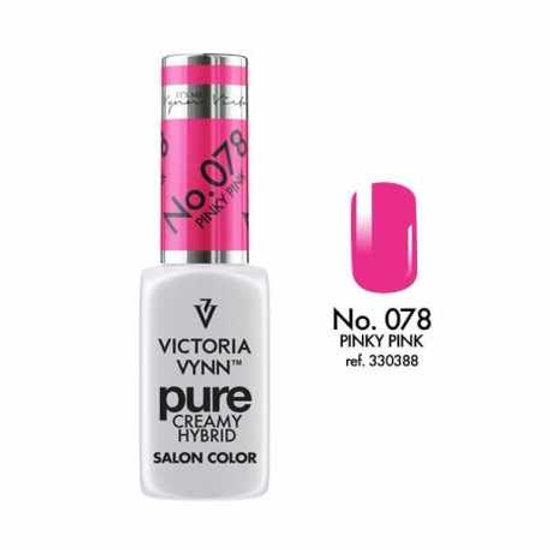 VICTORIA VYNN Pure Hybrid No.078 Pinky Pink- 8ml