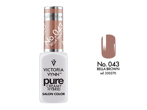 VICTORIA VYNN Pure Hybrid No.043 Bella Brown- 8ml