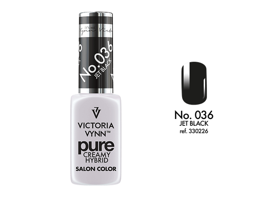 VICTORIA VYNN Pure Hybrid No.036 Jet Black- 8ml
