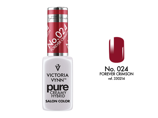 VICTORIA VYNN Pure Hybrid No.024 Forever Crimson- 8ml