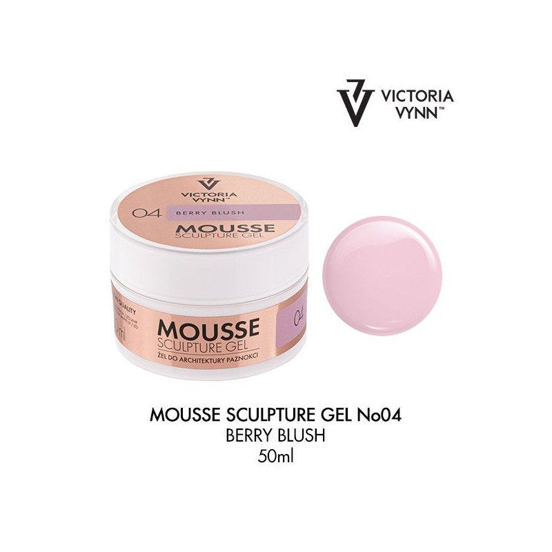 Mousse Sculpture Gel Berry Blush 04 50ml Victoria Vynn