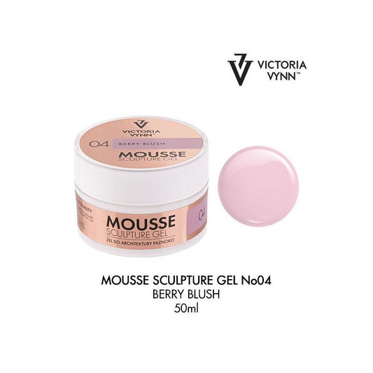 Mousse Sculpture Gel Berry Blush 04 50ml Victoria Vynn