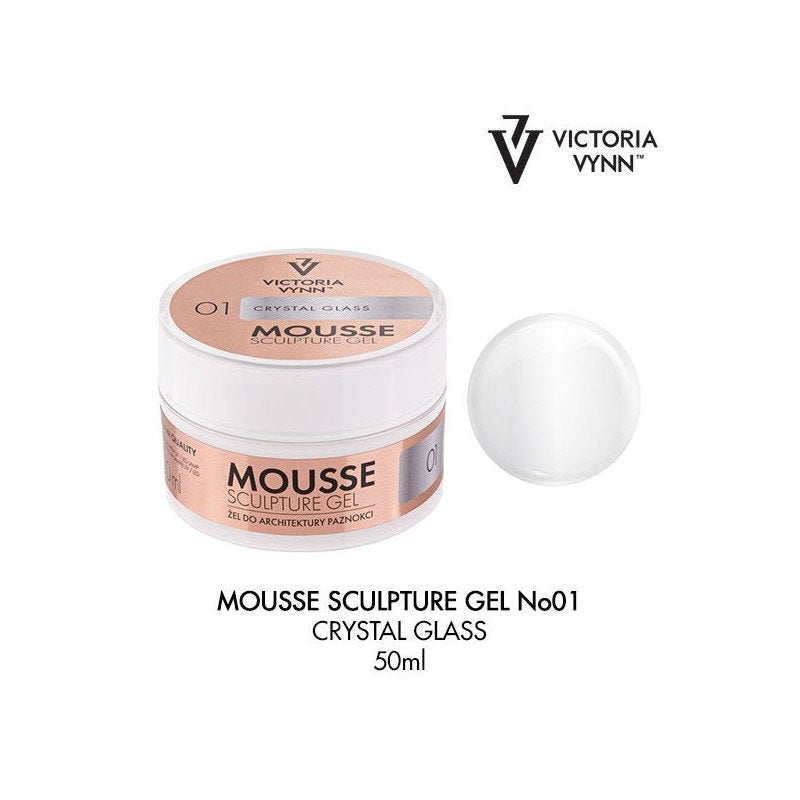 Mousse Sculpture Gel Crystal Glass 01 50ml Victoria Vynn