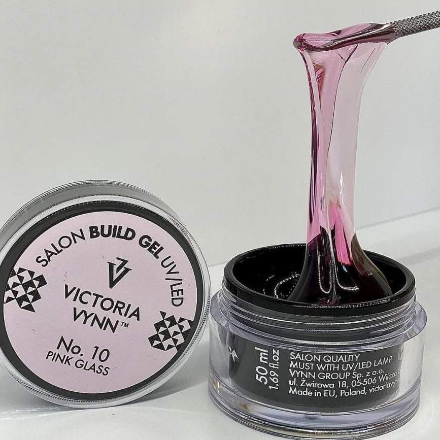 BUILD GEL No.10 PINK GLASS Victoria Vynn 15 ml