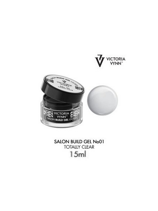 BUILD GEL No.01 TOTALLY CLEAR Victoria Vynn 15 ml