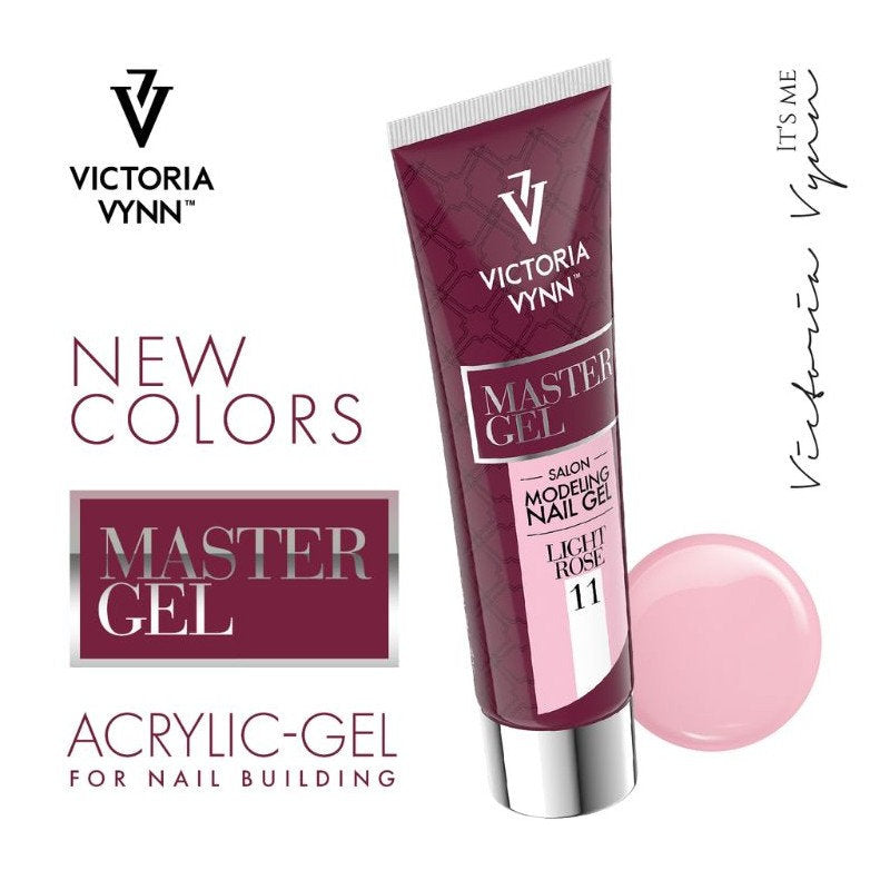 Master Gel Modeling Nail Gel Light Rose 11 - 60g VICTORIA VYNN