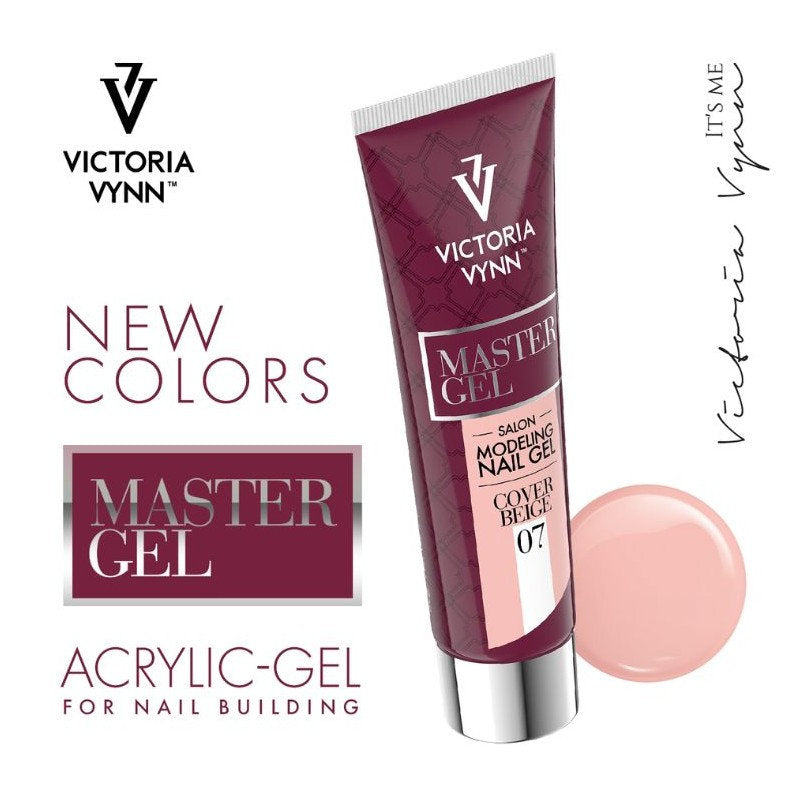 Master Gel Modeling Nail Gel Cover Beige 07- 60g VICTORIA VYNN