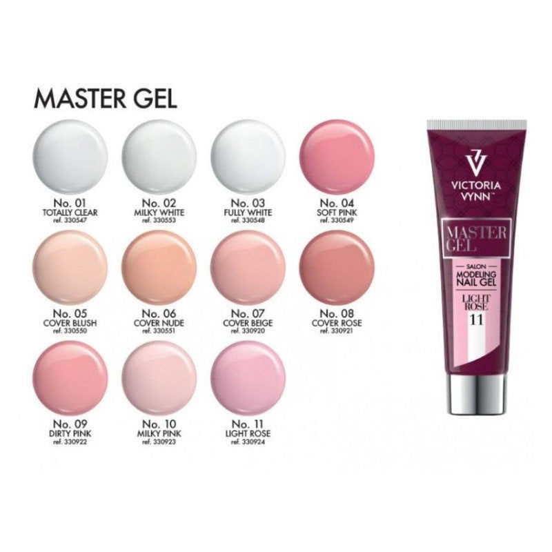 Master Gel Modeling Nail Gel Soft Pink 04 - 60g VICTORIA VYNN