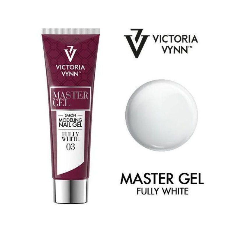Master Gel Modeling Nail Gel Fully White 03 - 60g VICTORIA VYNN