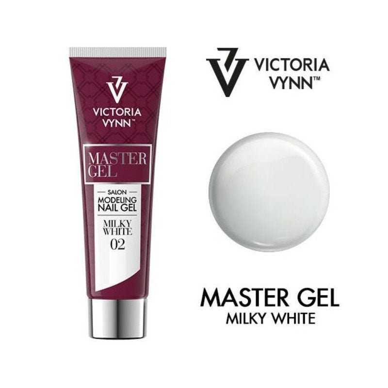 Master Gel Modeling Nail Gel Milky White 02 - 60g VICTORIA VYNN