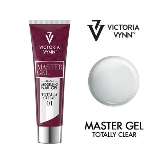 Master Gel Modeling Nail Gel Totally Clear 01 - 60g VICTORIA VYNN