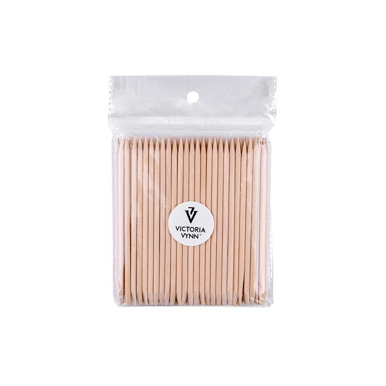 Orange Wooden Sticks 100pcs