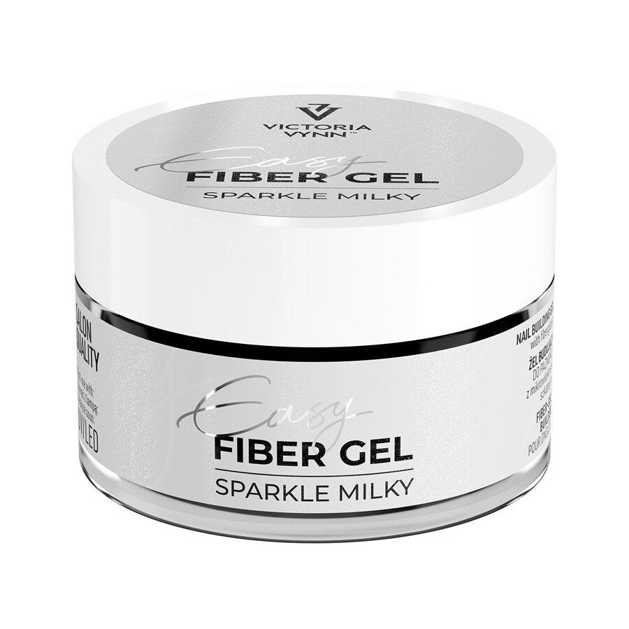 EASY FIBER GEL Sparkle Milky, 50ml
