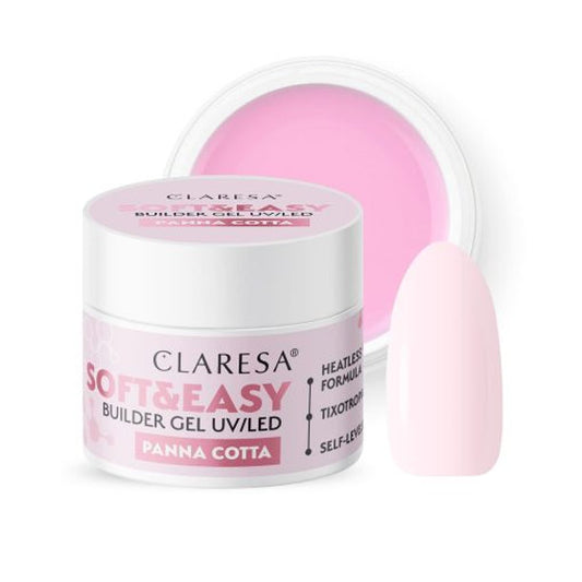 Claresa SOFT&EASY Builder Gel PANNA COTTA 45g