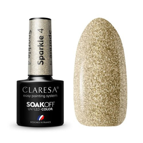 Claresa SPARKLE 4 Gel Polish 5 ml