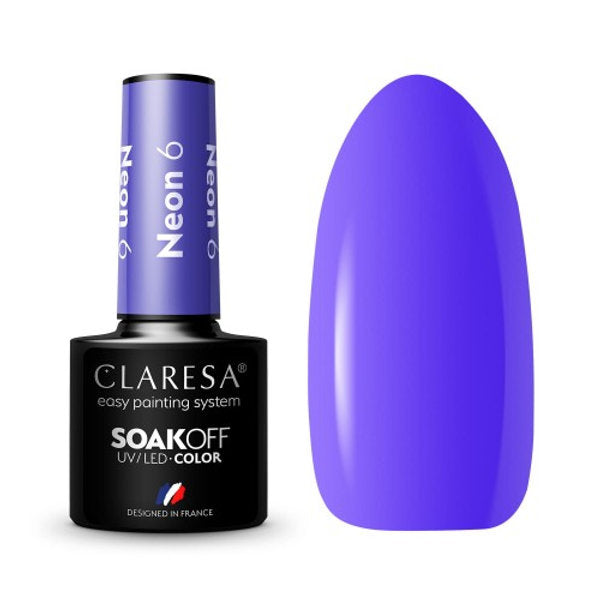 Claresa NEON 6 Gel Polish 5 ml