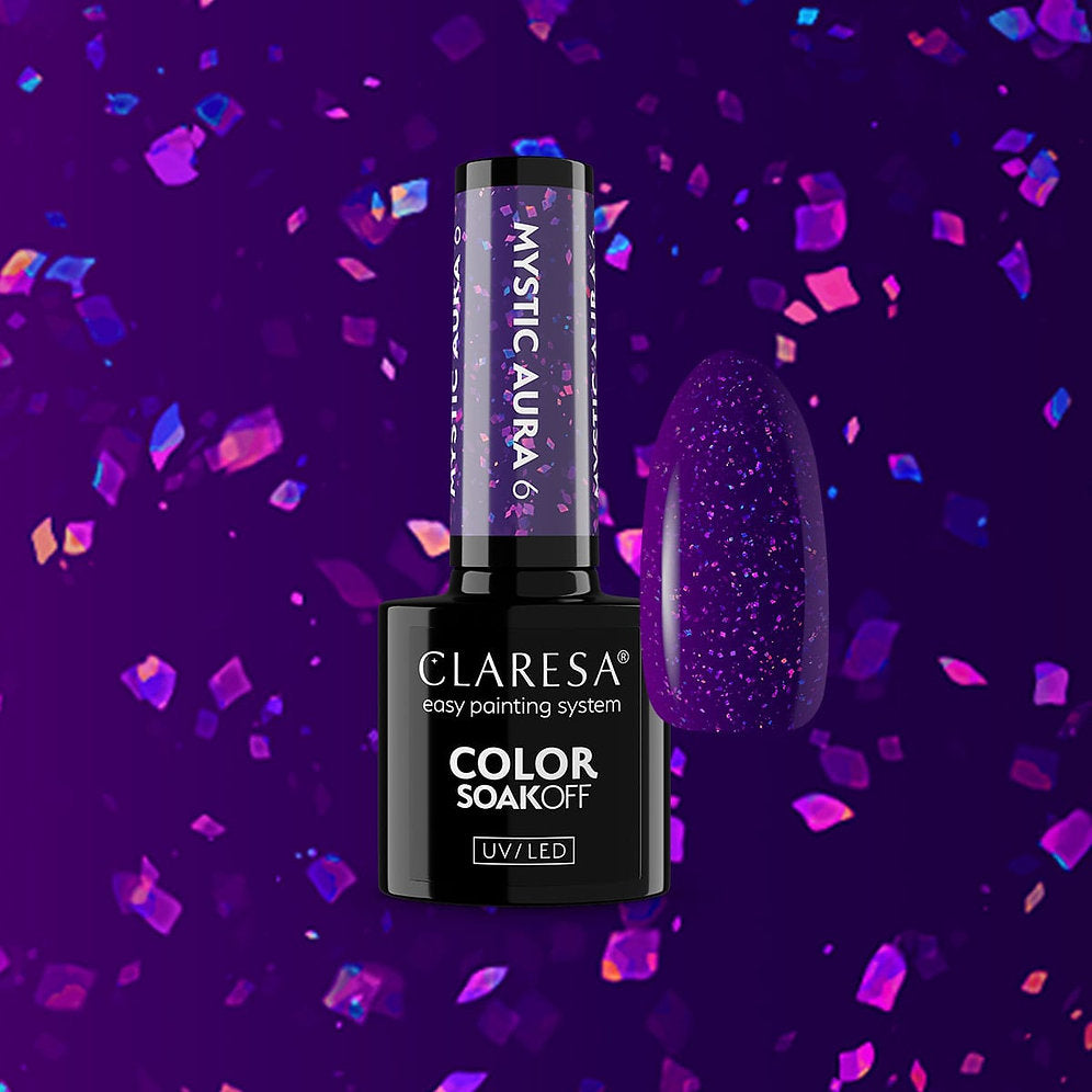 Claresa MYSTIC AURA 6 Gel Nail Polish 5 g